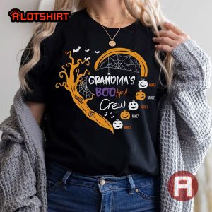 Grandma Bootiful Crew Personalized Grandma Halloween Shirt