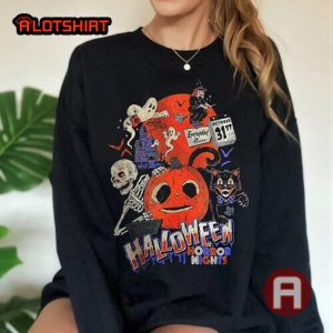 Lil Boo Halloween Horror Night Shirt Vintage Halloween Shirt