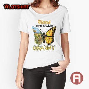 Blessed To Be Called Mom And Granny, The Funny Gift For Mother Day T-Shirt