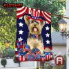 Yorkshire Terrier 4th Of July Flag Yolo
