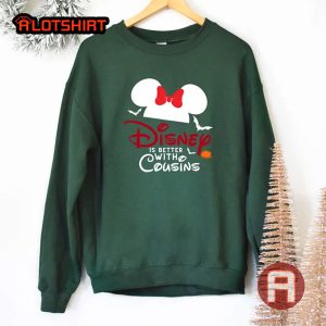 Disney Is Better With Cousins Mickey Mouse Christmas Shirt