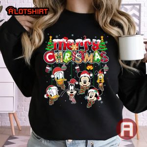 Funny Disney Mickey and Friends Christmas Shirt Gift For Christmas
