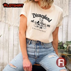 Vintage Disneyland Est 1955 Mickey And Friends Shirt
