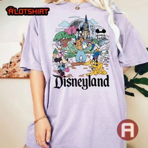 Funny Vintage Disneyland Mickey And Friends Shirt