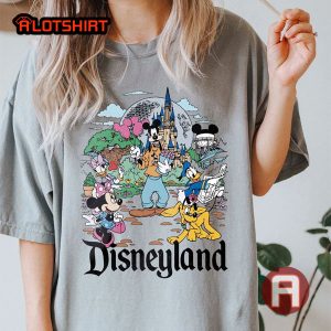 Funny Vintage Disneyland Mickey And Friends Shirt