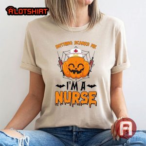 Funny Halloween Pumpkin Crewneck Shirts for Nurse Fall Pumpkin Nurse Shirt
