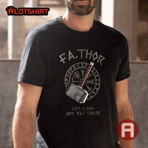 Daddy Fathor Like A Dad Just Way Cooler Shirt Gift For Father