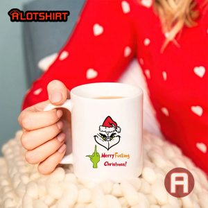 Grinch Middle Finger Grinch Christmas Coffee Mugs