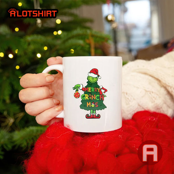 Merry Grinchmas Christmas Tree The Grinch Tea Coffee Mugs