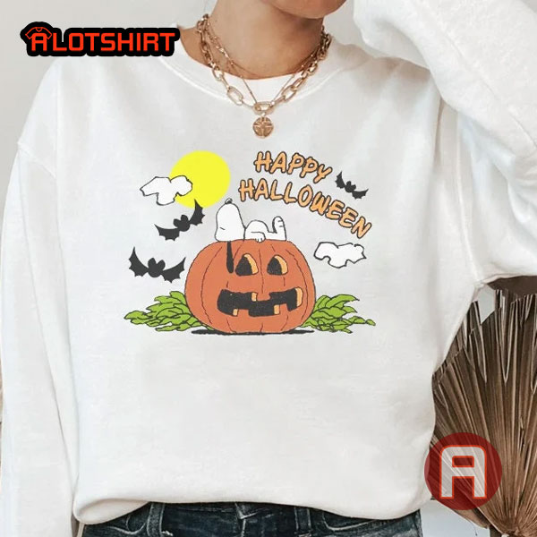 Funny Happy Halloween Snoopy Shirt Gift For Friends And Family