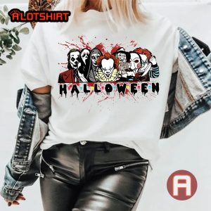 Friends Horror Characters Halloween Movie Shirts