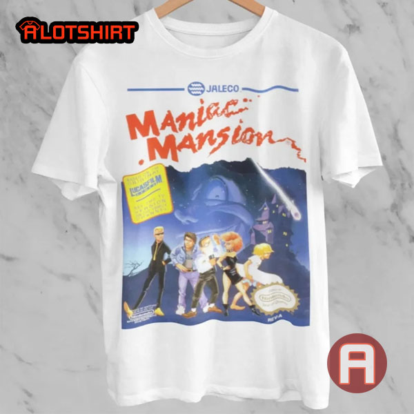 Maniac Mansion Funny Guybrush Gaming Shirt