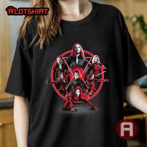 Marvel Avengers Black Widow Multiplied Shirt Gift For Fans