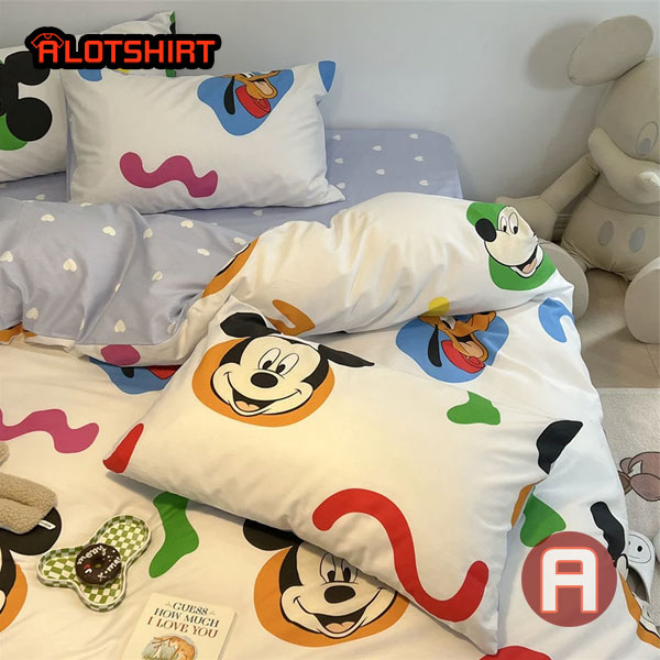 Disney Mickey And Goofy Bedding Set