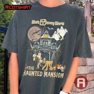 Disney The Haunted Mansion Shirt Trick or Treat Mickey Halloween Tshirt