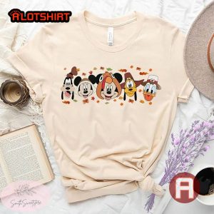 Funny Disney Mickey Mouse and Friends Thanksgiving Shirt