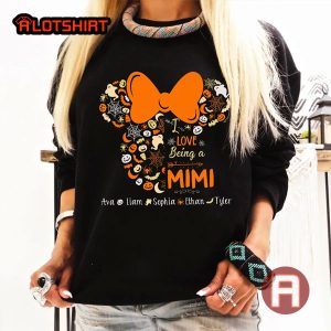 Personalized I Love Being A Mimi Mickey Halloween Shirt For Mom