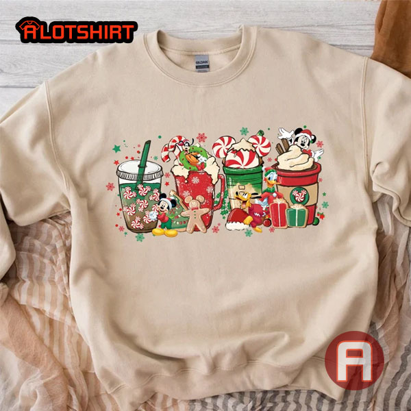 Disney Mickey Mouse And Friends Christmas Shirt