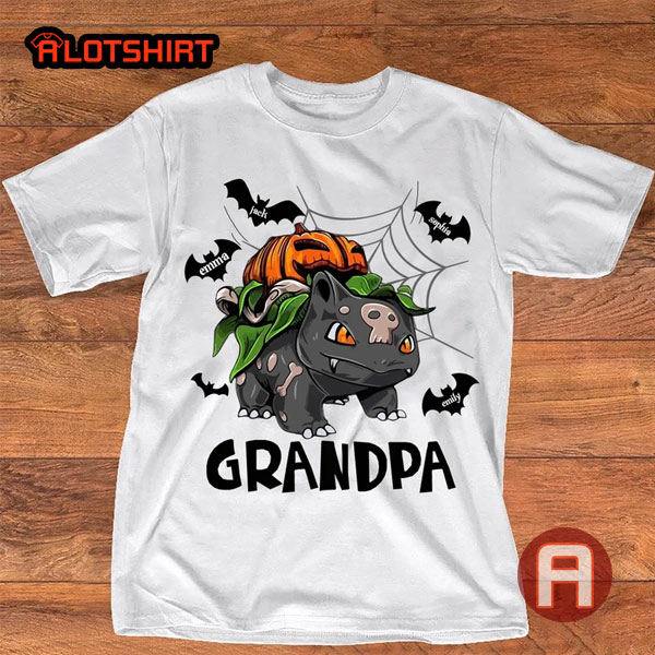 Personalized Papa Hallowen Shirt Gift For Grandpa