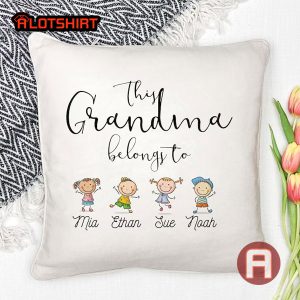 Personalized Pillow Grandma Cushion Mothers Day Gifts