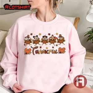 Cute Disney Mickey Mouse And Friends Thanksgiving Shirt