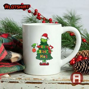 Merry Grinchmas Christmas Tree The Grinch Tea Coffee Mugs