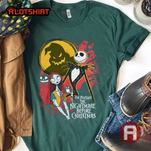 Vintage The Nightmare Before Christmas Characters Jack Skellington Shirt