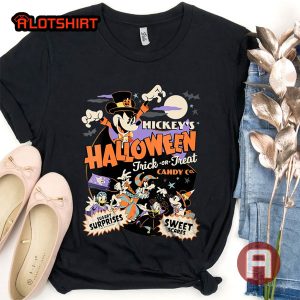 Funny Mickey's Trick or Treat Candy Co Halloween Party Shirt