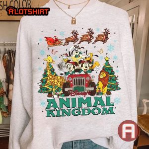 Disneyland Mickey And Friends Animal KingDom Christmas Shirt