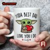 Personalized Yoda Best Dad Ever Mug Gift