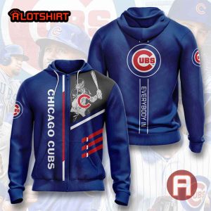 Baseball MLB Chicago Cubs Usa 3D Hoodie