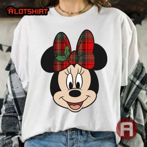 Disney Minnie Mouse Christmas Bow Shirt