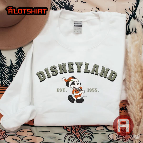 Disneyland Mickey Est 1955 Christmas Shirt