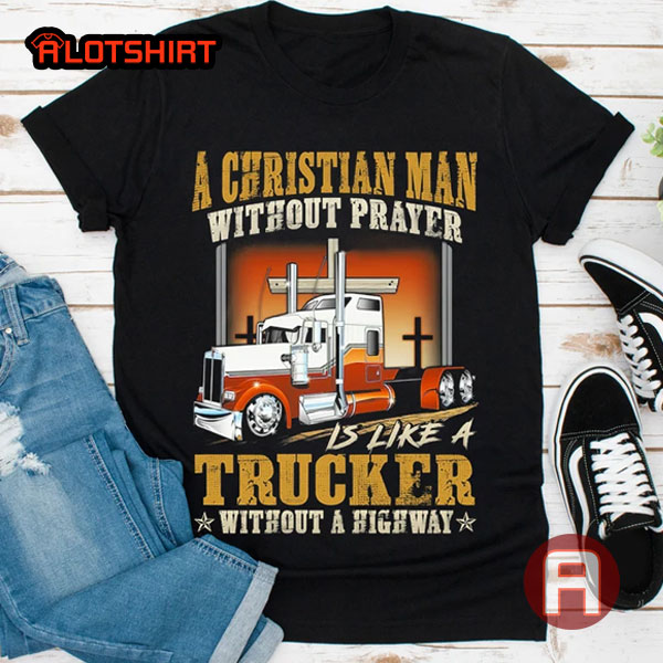 Vintage Funny Christian Man Trucker Shirt