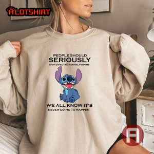 People Should Seriously Disney Stitch Shirt