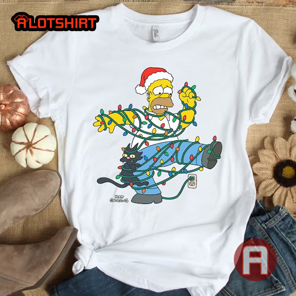 Funny The Simpsons Homer Christmas Shirt