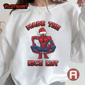 Marvel Santa Spider Man Christmas Shirt