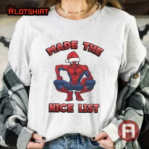 Marvel Santa Spider Man Christmas Shirt