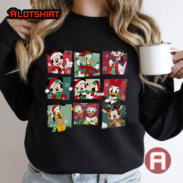 Mickey And Friends Disney Characters Christmas Shirt