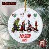 Personalized Avengers Christmas Ornaments