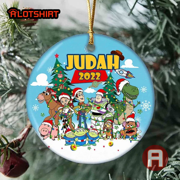 Personalized Toy Story Family Christmas Ornament