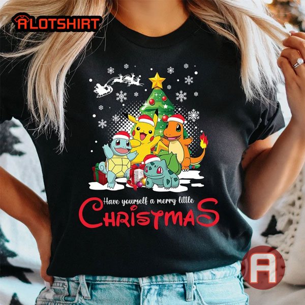 Pokemon Have Yourself A Merry Little Christmas Shirt