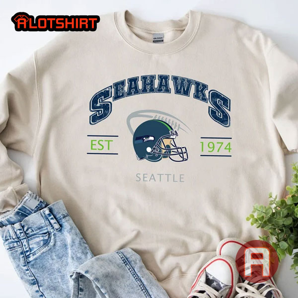Vintage NFL Football Seattle Seahawks Shirt