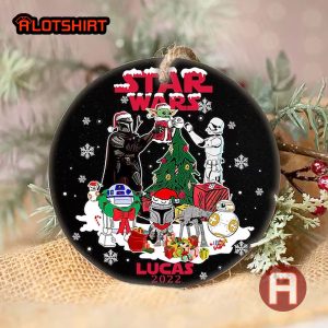 Personalized Star Wars Christmas Ornament