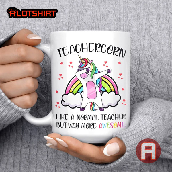 Funny Teachercorn Unicorn Mug Gift For Teacher