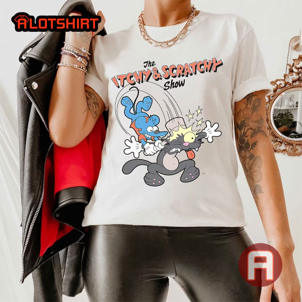 The Simpsons Itchy & Scratchy Hammer Show Shirt