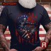 US Sniper Skull Shirt Veteran Dad Shirt
