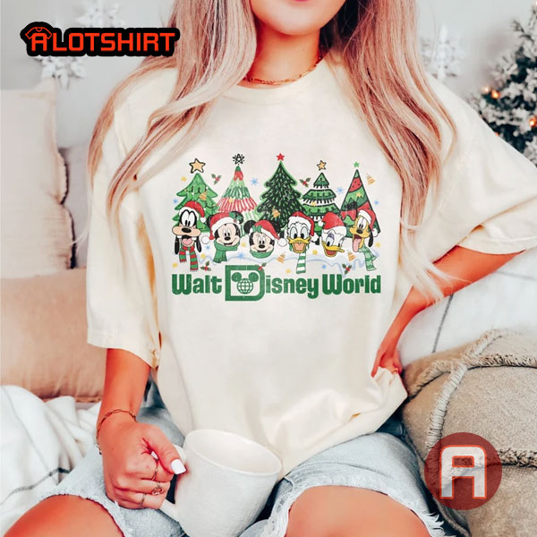 Vintage Walt Disney World Family Christmas Shirt