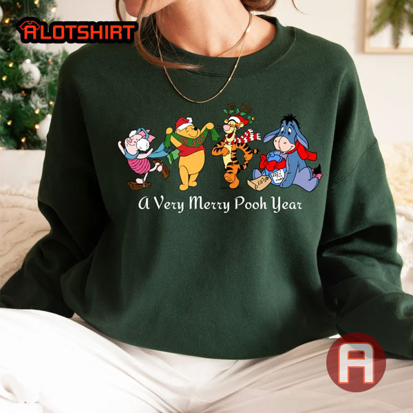 A Very Merry Pooh Year Winnie The Pooh Christmas Shirt