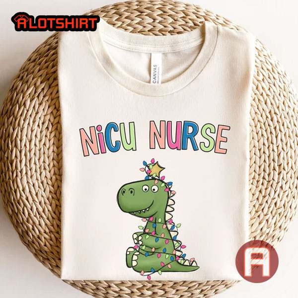 Cute NICU Nurse Christmas Shirt